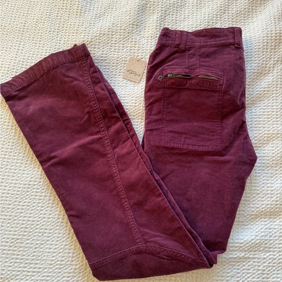 NWT FREE PEOPLE LOW RISE FLARE BELLBOTTOM PANT - Picture 2 of 7